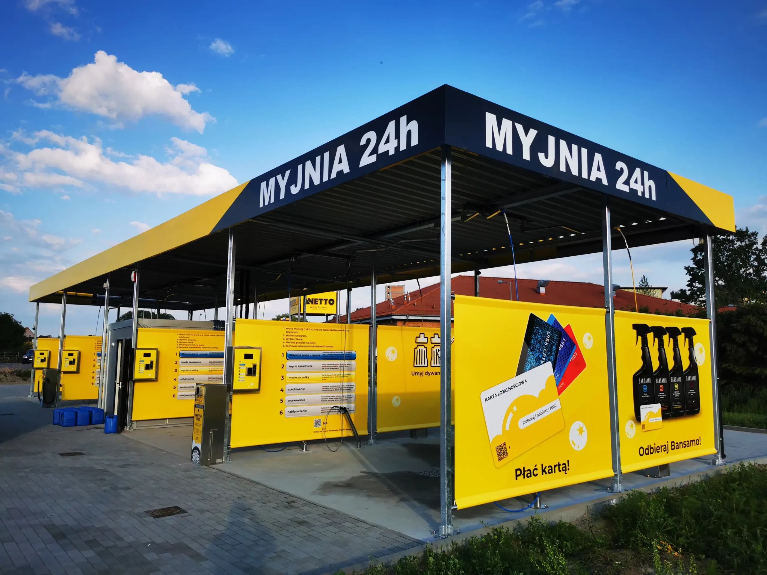 Zmodernizowana myjnia – Chojnice