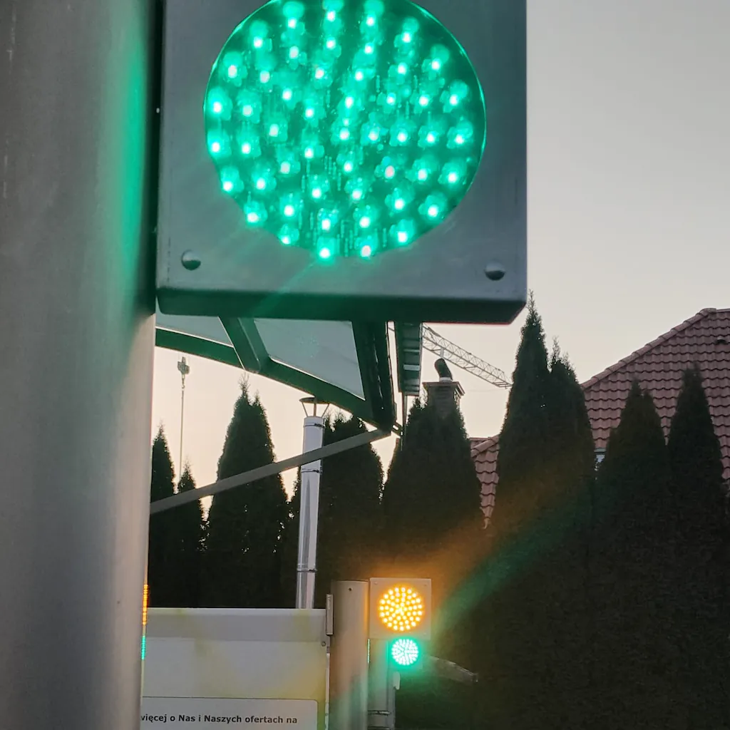 Semafory i sygnalizacja myjni